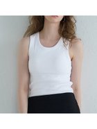 【コカ/COCA】の外で着られるブラトップス OUT BRA カップ付太タンクトップ White|ID: prp329100004194068 ipo3291000000029052257