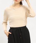 【その他のブランド/Other】のリブクルーネックニット8分袖/987381 人気、トレンドファッション・服の通販 founy(ファニー) ファッション Fashion レディースファッション WOMEN トップス・カットソー Tops/Tshirt ニット Knit Tops おすすめ Recommend ジャケット Jacket フィット Fit リブニット Rib Knit ワイド Wide thumbnail アイボリー08|ID: prp329100004194069 ipo3291000000029052261