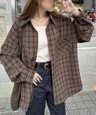 【ディスコート/Discoat】の【WEB限定】チェックビッグシャツ 人気、トレンドファッション・服の通販 founy(ファニー) ファッション Fashion レディースファッション WOMEN トップス・カットソー Tops/Tshirt シャツ/ブラウス Shirts/Blouses thumbnail ブラウン|ID: prp329100004194078 ipo3291000000029052306