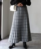 【リベリー/Riberry】のチェックプリーツニットスカート 人気、トレンドファッション・服の通販 founy(ファニー) ファッション Fashion レディースファッション WOMEN スカート Skirt A/W・秋冬 Aw・Autumn/Winter・Fw・Fall-Winter おすすめ Recommend コンパクト Compact スウェット Sweat スニーカー Sneakers チェック Check プリーツ Pleats リブニット Rib Knit 楽ちん Easy thumbnail グレー|ID: prp329100004194124 ipo3291000000029052696