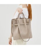 【ロウェル シングス/LOWELL Things】の【TVドラマ使用商品】Swell/2WAYギャザーオープントートBAG L ベージュ|ID: prp329100004194154 ipo3291000000029519673