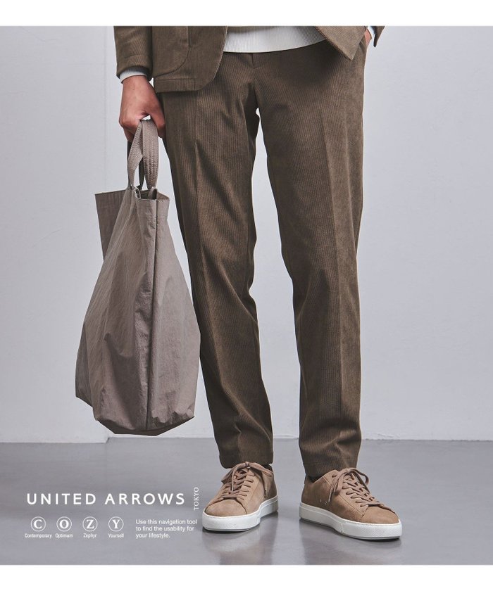 【ユナイテッドアローズ/UNITED ARROWS / MEN】のテック コーデュロイ ノープリーツ パンツ UA COZY-ウォッシャブル・ストレッチ・防しわ(着用しわ)- インテリア・キッズ・メンズ・レディースファッション・服の通販 founy(ファニー) https://founy.com/ ファッション Fashion メンズファッション MEN ボトムス Bottoms/Men コーデュロイ Corduroy シャーリング Shirring ジャケット Jacket ストレッチ Stretch スマート Smart スリム Slim セットアップ Set Up テーパード Tapered パターン Pattern プリーツ Pleats ポケット Pocket A/W・秋冬 Aw・Autumn/Winter・Fw・Fall-Winter おすすめ Recommend ビジネス 仕事 通勤 Business |ID: prp329100004194413 ipo3291000000029476036