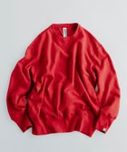 【ビームス/BEAMS / MEN】のLOOPWHEELER * BEAMS PLUS / 別注 Super Heavy Weight Sweat Crew Neck RED|ID: prp329100004194535 ipo3291000000029558730