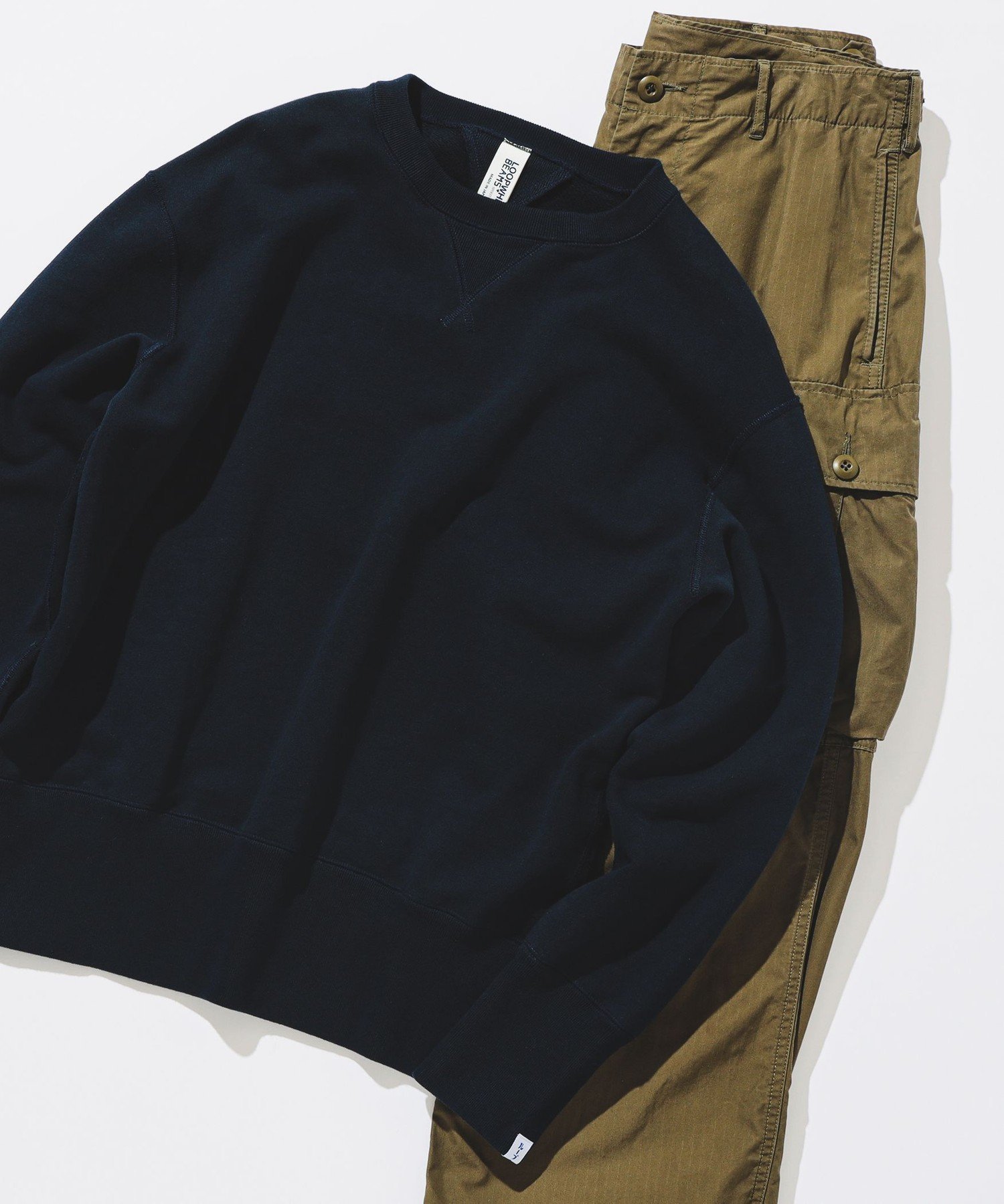 【ビームス/BEAMS / MEN】のLOOPWHEELER * BEAMS PLUS / 別注 Super Heavy Weight Sweat Crew Neck インテリア・キッズ・メンズ・レディースファッション・服の通販 founy(ファニー) 　ファッション　Fashion　メンズファッション　MEN　スウェット　Sweat　別注　Special Order　DK.NAVY|ID: prp329100004194535 ipo3291000000029558740