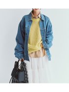 【ミラオーウェン/Mila Owen】の後ろタックロングGジャン 人気、トレンドファッション・服の通販 founy(ファニー) ファッション Fashion レディースファッション WOMEN アウター Coat Outerwear コンパクト Compact デニム Denim モダン Modern ユーズド Used リアル Real ロング Long 春 Spring thumbnail BLU[086]|ID: prp329100004194600 ipo3291000000029057314