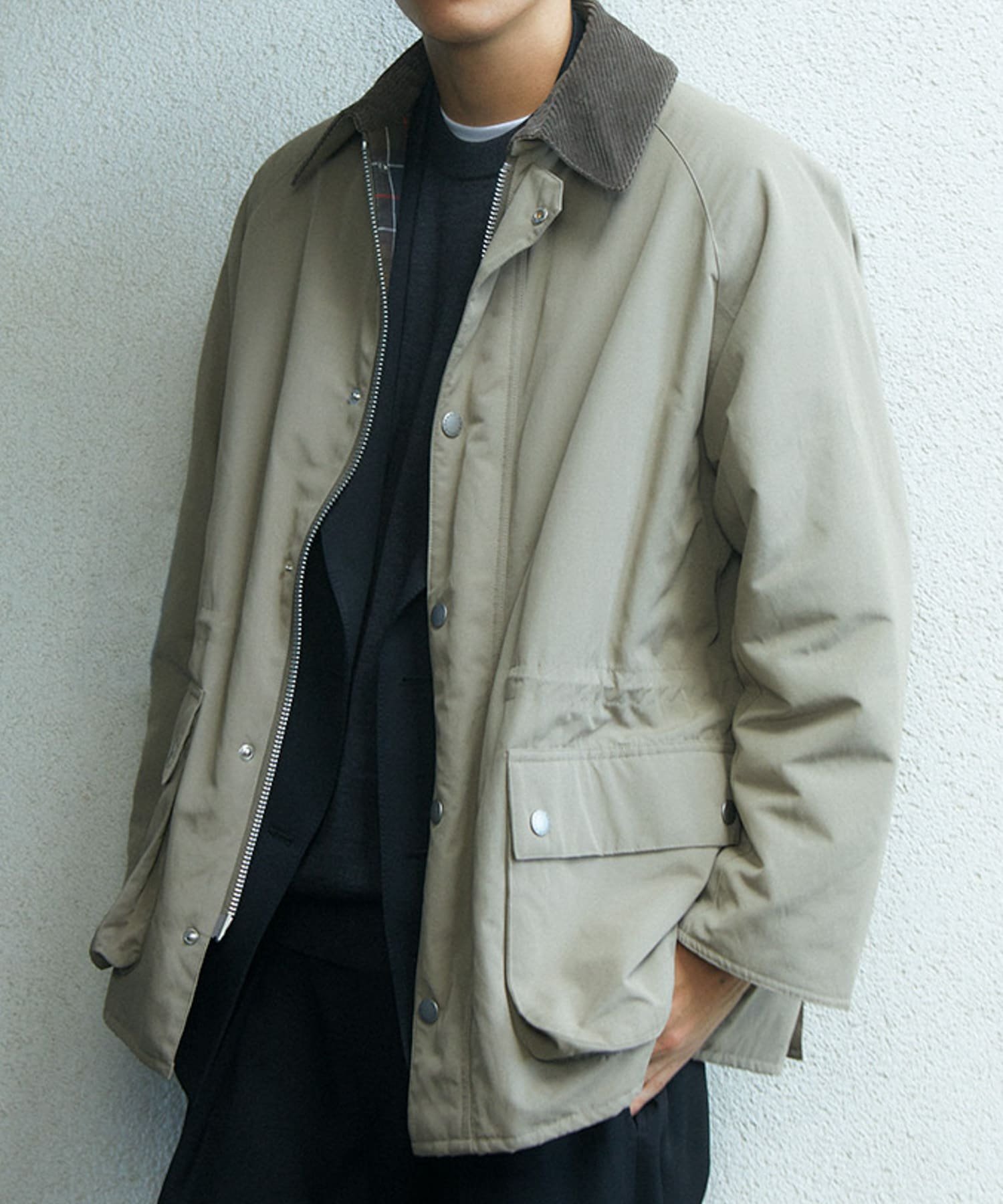 【ユーアールビーエス/URBS / URBAN RESEARCH / MEN】の『別注』Barbour*URBS OS Bedale インテリア・キッズ・メンズ・レディースファッション・服の通販 founy(ファニー) 　ファッション　Fashion　メンズファッション　MEN　アウトドア　Outdoor　コンパクト　Compact　今季　This Season　ジャケット　Jacket　ドローコード　Draw Cord　人気　Popularity　ピーチ　Peach　別注　Special Order　防寒　Cold Protection　冬　Winter　A/W・秋冬　Aw・Autumn/Winter・Fw・Fall-Winter　2024年　2024　2024-2025秋冬・A/W　Aw/Autumn/Winter/Fw/Fall/2024-2025　GREY|ID: prp329100004194626 ipo3291000000029510364