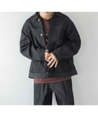 【ローリーズファーム/LOWRYS FARM】のデニムタックGジャン 人気、トレンドファッション・服の通販 founy(ファニー) ファッション Fashion レディースファッション WOMEN アウター Coat Outerwear ジャケット Jacket スリット Slit セットアップ Set Up デニム Denim ワイド Wide 冬 Winter thumbnail ブラック09|ID: prp329100004194726 ipo3291000000029058143