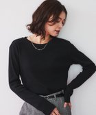 【アンタイトル/UNTITLED】の【オンオフ活用可/すっきり丈】ラメテレコカットソー 人気、トレンドファッション・服の通販 founy(ファニー) ファッション Fashion レディースファッション WOMEN トップス・カットソー Tops/Tshirt カットソー Cut and Sewn インナー Inner カットソー Cut And Sew サロペット Overalls シンプル Simple ジャケット Jacket テレコ Tereko トレンド Trend thumbnail ブラック|ID: prp329100004194732 ipo3291000000029058185