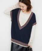 【スローブ イエナ/SLOBE IENA】のチルデンベスト 人気、トレンドファッション・服の通販 founy(ファニー) ファッション Fashion レディースファッション WOMEN アウター Coat Outerwear トップス・カットソー Tops/Tshirt ベスト/ジレ Gilets/Vests 2024年 2024 2024-2025秋冬・A/W Aw/Autumn/Winter/Fw/Fall/2024-2025 おすすめ Recommend カットソー Cut And Sew thumbnail ネイビー|ID: prp329100004194752 ipo3291000000029058324