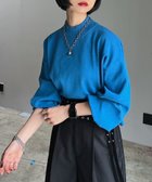 【ページボーイ/PAGEBOY】の【WEB限定アイテム】ハイネックボリュームニット 人気、トレンドファッション・服の通販 founy(ファニー) ファッション Fashion レディースファッション WOMEN トップス・カットソー Tops/Tshirt ニット Knit Tops イエロー Yellow 洗える Washable ショルダー Shoulder スリット Slit ドロップ Drop 定番 Standard 人気 Popularity フロント Front ベーシック Basic 冬 Winter プチプライス・低価格 Affordable thumbnail サックスブルー85|ID: prp329100004194783 ipo3291000000029058572