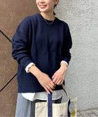 【ジャーナルスタンダード レリューム/JOURNAL STANDARD relume】のハミルトンウールクループルオーバー 人気、トレンドファッション・服の通販 founy(ファニー) ファッション Fashion レディースファッション WOMEN トップス・カットソー Tops/Tshirt プルオーバー Pullover 2024年 2024 2024-2025秋冬・A/W Aw/Autumn/Winter/Fw/Fall/2024-2025 カーディガン Cardigan ベスト Vest 別注 Special Order 畦 Ridge thumbnail ネイビー|ID: prp329100004194794 ipo3291000000029058629