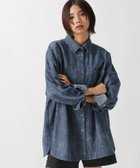 【ページボーイ/PAGEBOY】のカスレデニムシャツ 人気、トレンドファッション・服の通販 founy(ファニー) ファッション Fashion レディースファッション WOMEN トップス・カットソー Tops/Tshirt シャツ/ブラウス Shirts/Blouses シルバー Silver デニム Denim トレンド Trend ドット Dot ラウンド Round 今季 This Season thumbnail インディゴ88|ID: prp329100004194853 ipo3291000000029058976