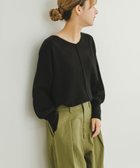 【その他のブランド/Other】のアウトリンキングVネックニット BLK|ID: prp329100004194864 ipo3291000000029059049