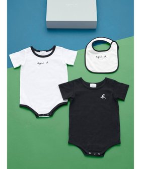 【アニエスベー ファム/agnes b. / KIDS】のWEB限定 AC60 L GIFT BOX SET ベビーギフトボックス 3点セット 人気、トレンドファッション・服の通販 founy(ファニー) ファッション Fashion キッズファッション KIDS シンプル Simple 定番 Standard なめらか Smooth パイピング Piping フィット Fit プリント Print ボックス Box 半袖 Short Sleeve ギフト プレゼント Gift Present |ID:prp329100004194929