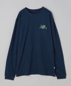 【コーエン/COEN】のNew Balance(ニューバランス)クルーネックロングスリーブTシャツ 人気、トレンドファッション・服の通販 founy(ファニー) ファッション Fashion レディースファッション WOMEN トップス・カットソー Tops/Tshirt シャツ/ブラウス Shirts/Blouses ロング / Tシャツ T-Shirts スポーツ Sports 手描き Hand Drawn 長袖 Long Sleeve バランス Balance フロント Front ボストン Boston モチーフ Motif リラックス Relax おすすめ Recommend thumbnail NAVY|ID: prp329100004194972 ipo3291000000029059855