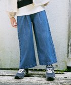 【イッカ/ikka / KIDS】のレースアップワイドパンツ(120~160cm) 人気、トレンドファッション・服の通販 founy(ファニー) ファッション Fashion キッズファッション KIDS ボトムス Bottoms/Kids ストレッチ Stretch チェック Check デニム Denim フロント Front プチプライス・低価格 Affordable レース Race ワイド Wide 秋 Autumn/Fall thumbnail ブルー|ID: prp329100004195036 ipo3291000000029531744