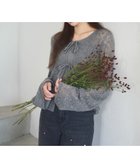 【プロポーション ボディドレッシング/PROPORTION BODY DRESSING】のへアリー透かし編みニットセット 24AW 人気、トレンドファッション・服の通販 founy(ファニー) ファッション Fashion レディースファッション WOMEN トップス・カットソー Tops/Tshirt ニット Knit Tops 2024年 2024 2024-2025秋冬・A/W Aw/Autumn/Winter/Fw/Fall/2024-2025 アンサンブル Ensemble インナー Inner フロント Front リボン Ribbon 透かし Watermark thumbnail チャコール2|ID: prp329100004195081 ipo3291000000029060575