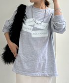 【パルグループ/PAL GROUP】の【SHENERY】クラックプリントロンTee 人気、トレンドファッション・服の通販 founy(ファニー) ファッション Fashion レディースファッション WOMEN トップス・カットソー Tops/Tshirt ロング / Tシャツ T-Shirts インナー Inner シンプル Simple ジャケット Jacket トレンド Trend プリント Print ロング Long ヴィンテージ Vintage thumbnail ライトグレー|ID: prp329100004195141 ipo3291000000029060950