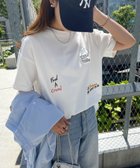 【その他のブランド/Other】のランダム ロゴ 刺繍 エンブロイダリー 半袖 Tシャツ 人気、トレンドファッション・服の通販 founy(ファニー) ファッション Fashion レディースファッション WOMEN トップス・カットソー Tops/Tshirt シャツ/ブラウス Shirts/Blouses ロング / Tシャツ T-Shirts おすすめ Recommend エンブロイダリー Embroidery ベーシック Basic ランダム Random 人気 Popularity 半袖 Short Sleeve thumbnail オフホワイト|ID: prp329100004195166 ipo3291000000029061100