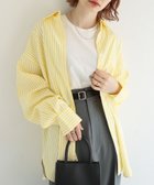 【その他のブランド/Other】のカラーストライプ 長袖 シャツ 人気、トレンドファッション・服の通販 founy(ファニー) ファッション Fashion レディースファッション WOMEN トップス・カットソー Tops/Tshirt シャツ/ブラウス Shirts/Blouses おすすめ Recommend ストライプ Stripe トレンド Trend ベーシック Basic 長袖 Long Sleeve thumbnail ホワイト×イエロー|ID: prp329100004195223 ipo3291000000029061436