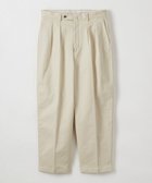 【ビューティ&ユース ユナイテッドアローズ/BEAUTY&YOUTH / UNITED ARROWS / MEN】のSteven Alan ドリル インツープリーツ ドレス トラウザーズ テーパード NATURAL|ID: prp329100004195381 ipo3291000000029547169