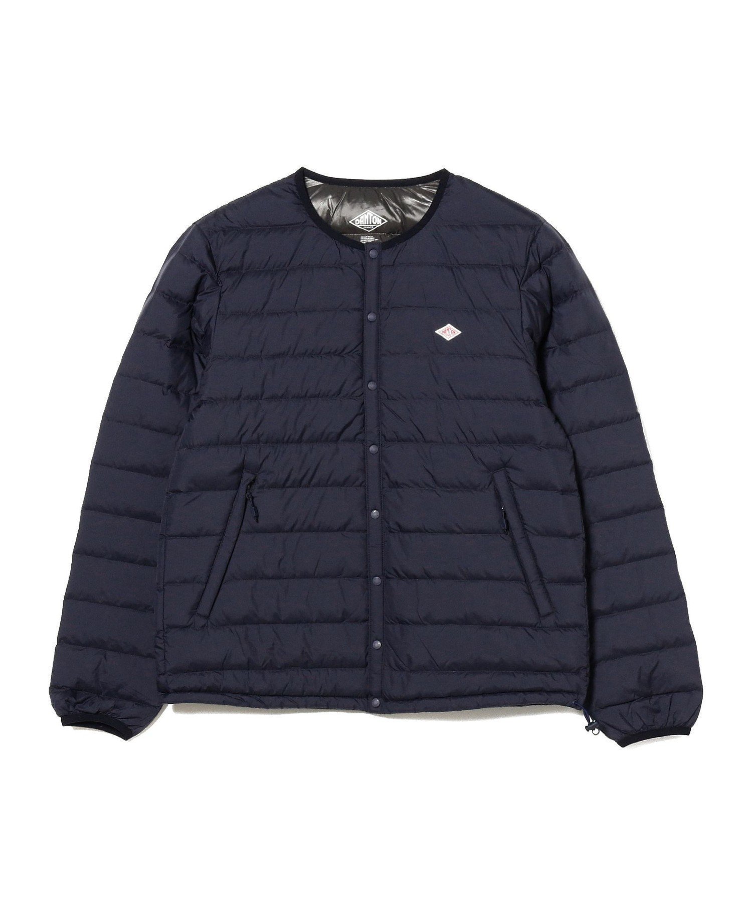 【ビーミングライフストア/B:MING LIFE STORE / MEN】のDANTON / MEN S CREWNECK INNER DOWN JACKET 24AW インテリア・キッズ・メンズ・レディースファッション・服の通販 founy(ファニー) 　ファッション　Fashion　メンズファッション　MEN　インナー　Inner　カットソー　Cut And Sew　軽量　Lightweight　シンプル　Simple　ジャケット　Jacket　タフタ　Taffeta　ダウン　Down　ドローコード　Draw Cord　バランス　Balance　フィット　Fit　フロント　Front　ポケット　Pocket　レギュラー　Regular　2024年　2024　2024-2025秋冬・A/W　Aw/Autumn/Winter/Fw/Fall/2024-2025　NAVY|ID: prp329100004195386 ipo3291000000029373916