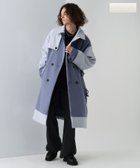 【ハレ/HARE / MEN】のウーリーテックキリカエコート 人気、トレンドファッション・服の通販 founy(ファニー) ファッション Fashion メンズファッション MEN なめらか Smooth スタンド Stand フェイクレザー Faux Leather メルトン Melton ロング Long エレガント 上品 Elegant thumbnail ブルー82|ID: prp329100004195410 ipo3291000000029526438