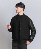 【ビューティ&ユース ユナイテッドアローズ/BEAUTY&YOUTH / UNITED ARROWS / MEN】の【WEB限定 WARDROBE SMART】ブラックメルトン レザーライク スタジャン 人気、トレンドファッション・服の通販 founy(ファニー) ファッション Fashion メンズファッション MEN キルト Quilt シンプル Simple スタイリッシュ Stylish スマート Smart スリム Slim ファブリック Fabric プレーン Plane メルトン Melton thumbnail BLACK|ID: prp329100004195421 ipo3291000000029495936