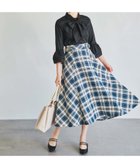 【ノエラ/Noela】のバスケットチェックスカート 人気、トレンドファッション・服の通販 founy(ファニー) ファッション Fashion レディースファッション WOMEN スカート Skirt チェック Check バスケット Basket ポケット Pocket thumbnail ブルー|ID: prp329100004195429 ipo3291000000029062589