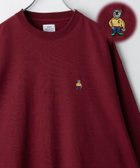 【コーエン メン/COEN / MEN】のワンポイントベア刺繍裏毛スウェット WINE|ID: prp329100004195461 ipo3291000000029526829