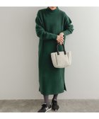 【アーバンリサーチ ドアーズ/URBAN RESEARCH DOORS】のヘアリーKNITワンピース 人気、トレンドファッション・服の通販 founy(ファニー) ファッション Fashion レディースファッション WOMEN ワンピース Dress 2023年 2023 2023-2024秋冬・A/W Aw/Autumn/Winter//Fw/Fall-Winter/2023-2024 A/W・秋冬 Aw・Autumn/Winter・Fw・Fall-Winter 冬 Winter シンプル Simple ハイネック High Neck thumbnail GREEN|ID: prp329100004195515 ipo3291000000029548708