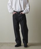 【ビューティ&ユース ユナイテッドアローズ/BEAUTY&YOUTH / UNITED ARROWS / MEN】のSteven Alan 13.5oz デニム 5ポケット バギー テーパード パンツ BLACK|ID: prp329100004195516 ipo3291000000029499372