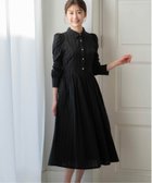 【ノエラ/Noela】のフロッキーストライプワンピ 人気、トレンドファッション・服の通販 founy(ファニー) ファッション Fashion レディースファッション WOMEN ワンピース Dress ストライプ Stripe スリーブ Sleeve フィット Fit フェミニン Feminine フレア Flare ポケット Pocket 切替 Switching thumbnail ブラック|ID: prp329100004195524 ipo3291000000029063089