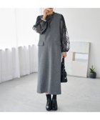 【ミスティ ウーマン/mysty woman】の深Vジャンスカ 人気、トレンドファッション・服の通販 founy(ファニー) ファッション Fashion レディースファッション WOMEN おすすめ Recommend インナー Inner スリット Slit エレガント 上品 Elegant 半袖 Short Sleeve 長袖 Long Sleeve thumbnail グレー15|ID: prp329100004195533 ipo3291000000029468516