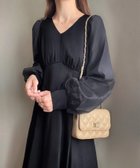 【ジュノア/JUNOAH】のFILLOU レイヤードワンピース 人気、トレンドファッション・服の通販 founy(ファニー) ファッション Fashion レディースファッション WOMEN ワンピース Dress チュール Tulle thumbnail ブラック|ID: prp329100004195540 ipo3291000000029464424