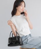 【ローリーズファーム/LOWRYS FARM】のエンボスボストンBAG ブラック09|ID:prp329100004196256