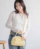 【ローリーズファーム/LOWRYS FARM】のエンボスボストンBAG 人気、トレンドファッション・服の通販 founy(ファニー) ファッション Fashion レディースファッション WOMEN バッグ Bag ボストンバッグ Boston Bag thumbnail イエロー65|ID: prp329100004196256 ipo3291000000029068307