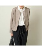 【アー ヴェー ヴェー/a.v.v】のスエードノーカラージャケット 人気、トレンドファッション・服の通販 founy(ファニー) ファッション Fashion レディースファッション WOMEN アウター Coat Outerwear ジャケット Jackets ノーカラージャケット No Collar Leather Jackets なめらか Smooth コンパクト Compact ショート Short ジャケット Jacket スエード Suede フェイクスエード Faux Suede ブルゾン Blouson ボトム Bottom ビジネス 仕事 通勤 Business 再入荷 Restock/Back In Stock/Re Arrival 秋 Autumn/Fall thumbnail ダークグレー|ID: prp329100004196261 ipo3291000000029068338