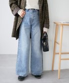 【ディスコート/Discoat】のUSコットンデニムワイドパンツ 人気、トレンドファッション・服の通販 founy(ファニー) ファッション Fashion レディースファッション WOMEN パンツ Pants デニム Denim thumbnail サックスブルー|ID: prp329100004196346 ipo3291000000029069014