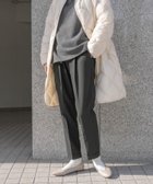 【アーバンリサーチ ドアーズ/URBAN RESEARCH DOORS】のツイルストレッチテーパードイージーパンツ 人気、トレンドファッション・服の通販 founy(ファニー) ファッション Fashion レディースファッション WOMEN パンツ Pants 2023年 2023 2023-2024秋冬・A/W Aw/Autumn/Winter//Fw/Fall-Winter/2023-2024 A/W・秋冬 Aw・Autumn/Winter・Fw・Fall-Winter 冬 Winter おすすめ Recommend ストレッチ Stretch センター Center ツイル Twill テーパード Tapered バランス Balance リラックス Relax ビジネス 仕事 通勤 Business thumbnail BLACK|ID: prp329100004196372 ipo3291000000029164810