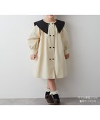 【リジェール/riziere / KIDS】のダブルボタンバイカラー襟ワンピース 人気、トレンドファッション・服の通販 founy(ファニー) ファッション Fashion キッズファッション KIDS ワンピース Dress/Kids ダブル Double thumbnail BEIGE|ID: prp329100004196409 ipo3291000000029137331