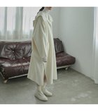 【ルシェル ブルー/LE CIEL BLEU】のフードオーバーコート / Hooded Over COAT 人気、トレンドファッション・服の通販 founy(ファニー) ファッション Fashion レディースファッション WOMEN アウター Coat Outerwear コート Coats おすすめ Recommend ダブル Double フェイス Face エレガント 上品 Elegant thumbnail アイボリー|ID: prp329100004196422 ipo3291000000029069569