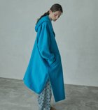 【ルシェル ブルー/LE CIEL BLEU】のフードオーバーコート / Hooded Over COAT 人気、トレンドファッション・服の通販 founy(ファニー) ファッション Fashion レディースファッション WOMEN アウター Coat Outerwear コート Coats おすすめ Recommend ダブル Double フェイス Face エレガント 上品 Elegant thumbnail ターコイズブルー|ID: prp329100004196422 ipo3291000000029069570