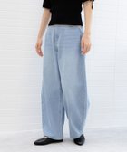 【ラコレ/LAKOLE】のカーブデニムパンツ 人気、トレンドファッション・服の通販 founy(ファニー) ファッション Fashion レディースファッション WOMEN パンツ Pants デニムパンツ Denim Pants おすすめ Recommend コンパクト Compact デニム Denim ポケット Pocket ワイド Wide thumbnail ブリーチ82|ID: prp329100004196460 ipo3291000000029069819