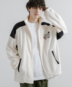 【ロッキーモンロー/Rocky Monroe】のマイクロフリース フルZIPブルゾン 人気、トレンドファッション・服の通販 founy(ファニー) ファッション Fashion レディースファッション WOMEN アウター Coat Outerwear ブルゾン Blouson/Jackets 軽量 Lightweight シンプル Simple ジップ Zip スタンド Stand ドローコード Draw Cord バランス Balance ブルゾン Blouson メンズ Mens ワンポイント One Point 再入荷 Restock/Back In Stock/Re Arrival おすすめ Recommend |ID:prp329100004196471