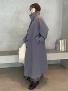 【フレイ アイディー/FRAY I.D】のウールリバーバルマカンコート 人気、トレンドファッション・服の通販 founy(ファニー) ファッション Fashion レディースファッション WOMEN アウター Coat Outerwear コート Coats 今季 This Season 人気 Popularity ハンド Hand パッチ Patch ベーシック Basic メンズ Mens ラグジュアリー Luxury 冬 Winter エレガント 上品 Elegant thumbnail GRY[006]|ID: prp329100004196517 ipo3291000000029070241