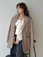 【フレイ アイディー/FRAY I.D】のバリエーションオーバーサイズジャケット 人気、トレンドファッション・服の通販 founy(ファニー) ファッション Fashion レディースファッション WOMEN アウター Coat Outerwear ジャケット Jackets ヴィンテージ Vintage ショルダー Shoulder ジャケット Jacket スエード Suede ツイード Tweed トレンド Trend フェミニン Feminine ベーシック Basic ポケット Pocket メンズ Mens おすすめ Recommend エレガント 上品 Elegant thumbnail BEG[037]|ID: prp329100004196518 ipo3291000000029070256