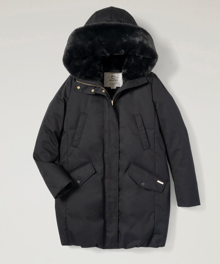 【ウールリッチ/WOOLRICH】のコクーンパーカ / COCOON PARKA インテリア・キッズ・メンズ・レディースファッション・服の通販 founy(ファニー) https://founy.com/ ファッション Fashion レディースファッション WOMEN トップス・カットソー Tops/Tshirt パーカ Sweats コクーン Cocoon 定番 Standard フェイクファー Faux Fur フェミニン Feminine フロント Front ポケット Pocket リアル Real ループ Loop エレガント 上品 Elegant |ID: prp329100004196533 ipo3291000000029157762