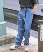 【ジップファイブ/ZIP FIVE】のシェフスケータークライミングパンツ 人気、トレンドファッション・服の通販 founy(ファニー) ファッション Fashion レディースファッション WOMEN パンツ Pants ストレッチ Stretch ツイル Twill デニム Denim パターン Pattern リラックス Relax ルーズ Loose thumbnail L/BLUE|ID: prp329100004196545 ipo3291000000029070431