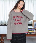 【ニコアンド/niko and】のカシミリーレタリングニットプルオーバー 人気、トレンドファッション・服の通販 founy(ファニー) ファッション Fashion レディースファッション WOMEN トップス・カットソー Tops/Tshirt ニット Knit Tops プルオーバー Pullover A/W・秋冬 Aw・Autumn/Winter・Fw・Fall-Winter おすすめ Recommend シンプル Simple チェック Check トレンド Trend フリル Frills フロント Front ボトム Bottom ワンポイント One Point 秋 Autumn/Fall thumbnail グレー15|ID: prp329100004196761 ipo3291000000029072023